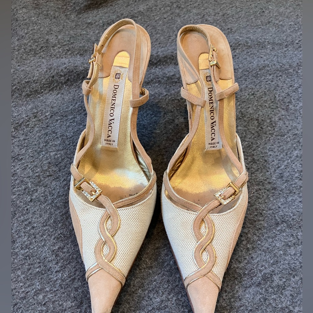 Domenica Vacca pointed toe heels